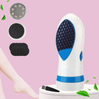 Портативна пемза фрезер для п'ят з 2 насадками PediSpin електрична пилка для догляду за стопами Портативна пемза фрезер для п'ят з 2 насадками PediSpin електрична пилка для догляду за стопами