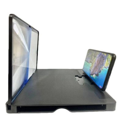 9D збільшувач екрану телефону Enlarged screen F8 скло підставка для мобільного 3D лупа чорна 9D збільшувач екрану телефону Enlarged screen F8 скло підставка для мобільного 3D лупа чорна