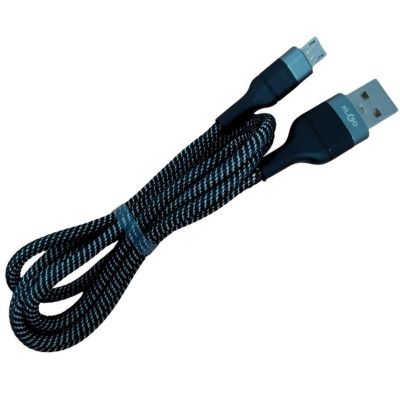USB кабель для швидкої зарядки мікро юсб S-45 для телефону і передачі даних miсro USB Провід плетений 1м USB кабель для швидкої зарядки мікро юсб S-45 для телефону і передачі даних miсro USB Провід плетений 1м