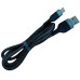 USB кабель для швидкої зарядки мікро юсб S-45 для телефону і передачі даних miсro USB Провід плетений 1м USB кабель для швидкої зарядки мікро юсб S-45 для телефону і передачі даних miсro USB Провід плетений 1м