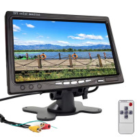 Монитор TFT LCD для камеры заднего вида цветной с пультом автомобильный экран 7 Монитор TFT LCD для камеры заднего вида цветной с пультом автомобильный экран 7