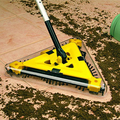 Электровеник Twister Sweeper электрощетка Ручной электрический турбовеник Твистер Свипер Желтый треугольный Электровеник Twister Sweeper электрощетка Ручной электрический турбовеник Твистер Свипер Желтый треугольный