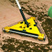 Электровеник Twister Sweeper электрощетка Ручной электрический турбовеник Твистер Свипер Желтый треугольный Электровеник Twister Sweeper электрощетка Ручной электрический турбовеник Твистер Свипер Желтый треугольный
