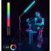 Набор блогера для фото и видео Лампа LED для селфи Stick RGB с штативом 2м и пультом