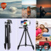 Штатив тринога для камери Tripod 3120A з кріпленням для телефону 102 см алюмінієвий з вбудованим рівнем Штатив тринога для камери Tripod 3120A з кріпленням для телефону 102 см алюмінієвий з вбудованим рівнем