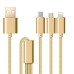 Універсальний кабель розгалужувач 3в1 usb TYPE C lightning для iphone швидка зарядка для телефону Універсальний кабель розгалужувач 3в1 usb TYPE C lightning для iphone швидка зарядка для телефону