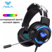 Наушники с микрофоном Игровые Mixie G 91 со светодиодной подсветкой проводные басовые стереонаушники Наушники с микрофоном Игровые Mixie G 91 со светодиодной подсветкой проводные басовые стереонаушники