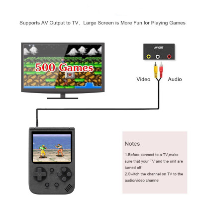 Игровая консоль SUP Handheld Game II 500 встроенных ретро игр приставка детская денди 8 бит для ТВ Игровая консоль SUP Handheld Game II 500 встроенных ретро игр приставка детская денди 8 бит для ТВ