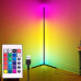 Світлодіодний кутовий RGB торшер підлоговий LED світильник збірної з пультом та регулюванням яскравості 150см