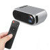 Портативний міні проектор Projector LED YG320 Mini сірий з динаміком для дому лед проектор кишеньковий домашній Портативний міні проектор Projector LED YG320 Mini сірий з динаміком для дому лед проектор кишеньковий домашній