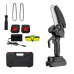 Цепная электропила с 2 аккумуляторами 21V в кейсе Ручная мини пила аккумуляторная для сада и дома Цепная электропила с 2 аккумуляторами 21V в кейсе Ручная мини пила аккумуляторная для сада и дома