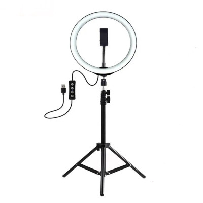Кільцева LED лампа зі штативом 2м Ring fill Light 30 см світлодіодна від USB селфі кільце з пультом на шнурі Кільцева LED лампа зі штативом 2м Ring fill Light 30 см світлодіодна від USB селфі кільце з пультом на шнурі