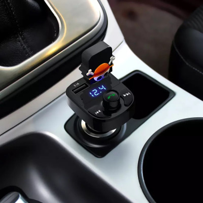 Авто FM трансмиттер Блютуз Модулятор громкая связь MP3 ЮСБ для авто Earldom ET M29 2 usb черный Авто FM трансмиттер Блютуз Модулятор громкая связь MP3 ЮСБ для авто Earldom ET M29 2 usb черный