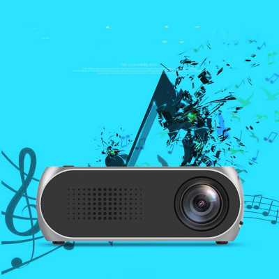 Портативний міні проектор Projector LED YG320 Mini сірий з динаміком для дому лед проектор кишеньковий домашній Портативний міні проектор Projector LED YG320 Mini сірий з динаміком для дому лед проектор кишеньковий домашній