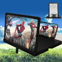 9D збільшувач екрану телефону Enlarged screen F8 скло підставка для мобільного 3D лупа чорна 9D збільшувач екрану телефону Enlarged screen F8 скло підставка для мобільного 3D лупа чорна
