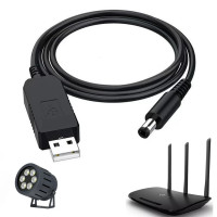 USB кабель для роутера від Power Bank перехідник перетворювач 12V кабель живлення від повербанку USB кабель для роутера від Power Bank перехідник перетворювач 12V кабель живлення від повербанку