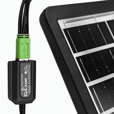 Сонячна панель портативна LAMP 4W CL 639 похідна зарядка від сонця складна туристична Сонячна панель портативна LAMP 4W CL 639 похідна зарядка від сонця складна туристична