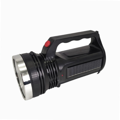 Ручной фонарик Forlife аккумуляторный FL 3276 фонарь на солнечной батарее 30W светодиодный