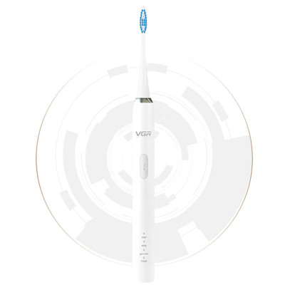 Электрическая зубная щетка VGR V 805 ультразвуковая USB электрощетка на аккумуляторе пульсирующая Электрическая зубная щетка VGR V 805 ультразвуковая USB электрощетка на аккумуляторе пульсирующая