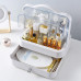 Органайзер для косметики Пилезахисний Водонепроникний Cosmetic Storage Box LD 388 Настільний бокс Рожевий Органайзер для косметики Пилезахисний Водонепроникний Cosmetic Storage Box LD 388 Настільний бокс Рожевий