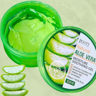 Успокаивающий и увлажняющий гель с Aloe Vera для лица и тела 300 мл универсальный Успокаивающий и увлажняющий гель с Aloe Vera для лица и тела 300 мл универсальный