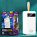 Повербанк RPP-266 быстрая зарядка 80000 mAh портативная зарядка power bank для телефона с фонариком