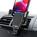 Держатель для телефона в автомобиль KLGO Z9 гравитационный автодержатель на дефлектор в машину Держатель для телефона в автомобиль KLGO Z9 гравитационный автодержатель на дефлектор в машину