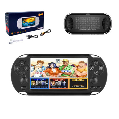 Портативна ігрова приставка PSP X9 8GB Бездротова консоль із вбудованими ретро іграми ТБ вихід дисплей 5.1 Портативна ігрова приставка PSP X9 8GB Бездротова консоль із вбудованими ретро іграми ТБ вихід дисплей 5.1