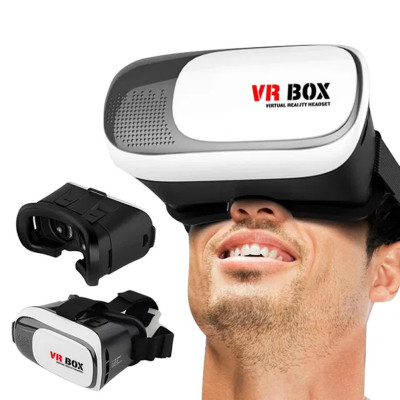 Очки виртуальной реальности VR BOX 2 Шлем 3D для телефона Стерео и видео очки Очки виртуальной реальности VR BOX 2 Шлем 3D для телефона Стерео и видео очки