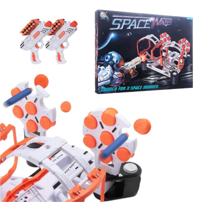 Тир із бластерами Space Wars ігровий набір стрілянина у мішень з перешкодами для дітей Тир із бластерами Space Wars ігровий набір стрілянина у мішень з перешкодами для дітей