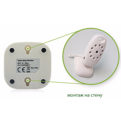 Відео няня Baby Monitor VB601 з режимом нічного бачення двосторонній зв'язок радіо няня контроль температури Відео няня Baby Monitor VB601 з режимом нічного бачення двосторонній зв'язок радіо няня контроль температури