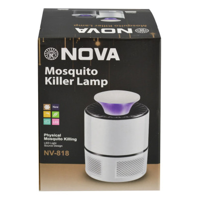 Уничтожитель комаров NOVA Mosquito killer lamp NV 818 Антимоскитная лампа ловушка от комаров электрическая Уничтожитель комаров NOVA Mosquito killer lamp NV 818 Антимоскитная лампа ловушка от комаров электрическая