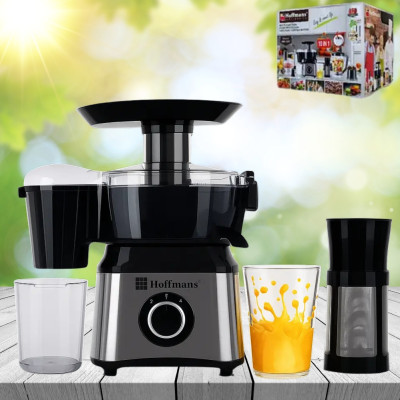 Кухонний комбайн 10в1 HM-1267 Hoffmans Electronics Соковитискач кавомолка блендер подрібнювач 1200W Кухонний комбайн 10в1 HM-1267 Hoffmans Electronics Соковитискач кавомолка блендер подрібнювач 1200W