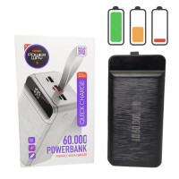 Powerbank 60000 QC60 Micro USB Type С Lightning с фонариком Зарядка повербанк 60000 mAh Powerbank 60000 QC60 Micro USB Type С Lightning с фонариком Зарядка повербанк 60000 mAh