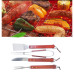 Набір приладів для барбекю і гриля 4 предмета BBQ 4 PCS Barbecue Set Інструменти для мангала гриля та барбекю Набір приладів для барбекю і гриля 4 предмета BBQ 4 PCS Barbecue Set Інструменти для мангала гриля та барбекю