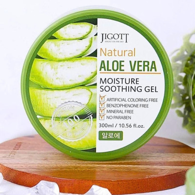 Успокаивающий и увлажняющий гель с Aloe Vera для лица и тела 300 мл универсальный Успокаивающий и увлажняющий гель с Aloe Vera для лица и тела 300 мл универсальный