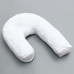 Подушка ортопедическая на одну сторону Side Sleeper Pro White Подушки подковы для шеи и для сна на боку Подушка ортопедическая на одну сторону Side Sleeper Pro White Подушки подковы для шеи и для сна на боку