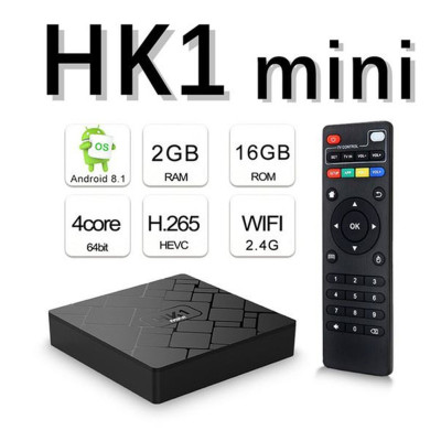 Приставка андроид TV BOX HK1 MINI для телевизора с вайфаем cмарт интернет тв 4к (2/16) Приставка андроид TV BOX HK1 MINI для телевизора с вайфаем cмарт интернет тв 4к (2/16)