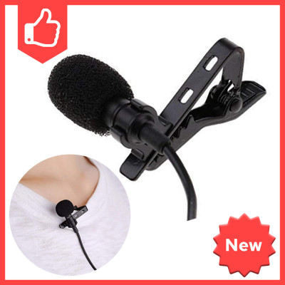 Микрофон петличный для записи звука Петличка блогерская с клипсой We Media Mic M 01 jack 3.5 мм