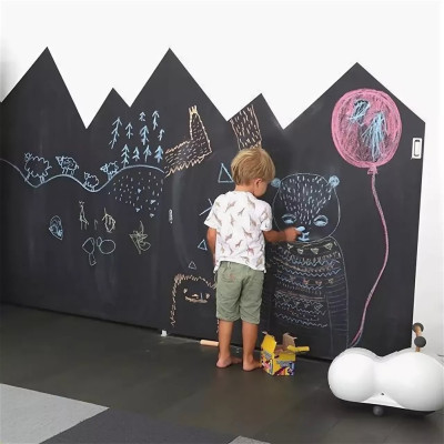 Самоклеюча плівка для малювання крейдою 45х30см Black Board Sticker дошка на стіну з крейдою Самоклеюча плівка для малювання крейдою 45х30см Black Board Sticker дошка на стіну з крейдою