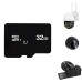 Карта памяти 32 ГБ microSD Class 10 для техники микро СД без адаптера флеш карточка