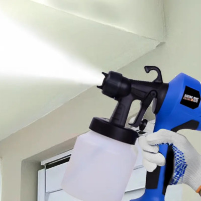 Краскопульт електричний Spray Gun пульверизатор 500Вт на 3 режими розпилення фарборозпилювач 800мл Краскопульт електричний Spray Gun пульверизатор 500Вт на 3 режими розпилення фарборозпилювач 800мл