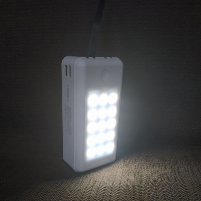 Повербанк 30000 mAh power bank HP976 зарядка для телефона зарядное устройство USB Type-C micro USB  Lightning