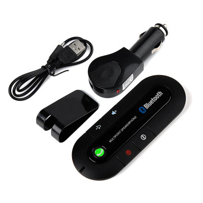 Комплект громкой связи Lesko Car Kit Bluetooth спикерфон Bluetooth гарнитура для авто Hands free Комплект громкой связи Lesko Car Kit Bluetooth спикерфон Bluetooth гарнитура для авто Hands free