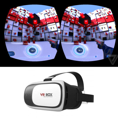 Очки виртуальной реальности VR BOX 2 Шлем 3D для телефона Стерео и видео очки Очки виртуальной реальности VR BOX 2 Шлем 3D для телефона Стерео и видео очки