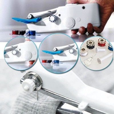 Ручна швейна машинка міні The Нandheld Sewing Machine Бездротова Ручна швейна машинка міні The Нandheld Sewing Machine Бездротова